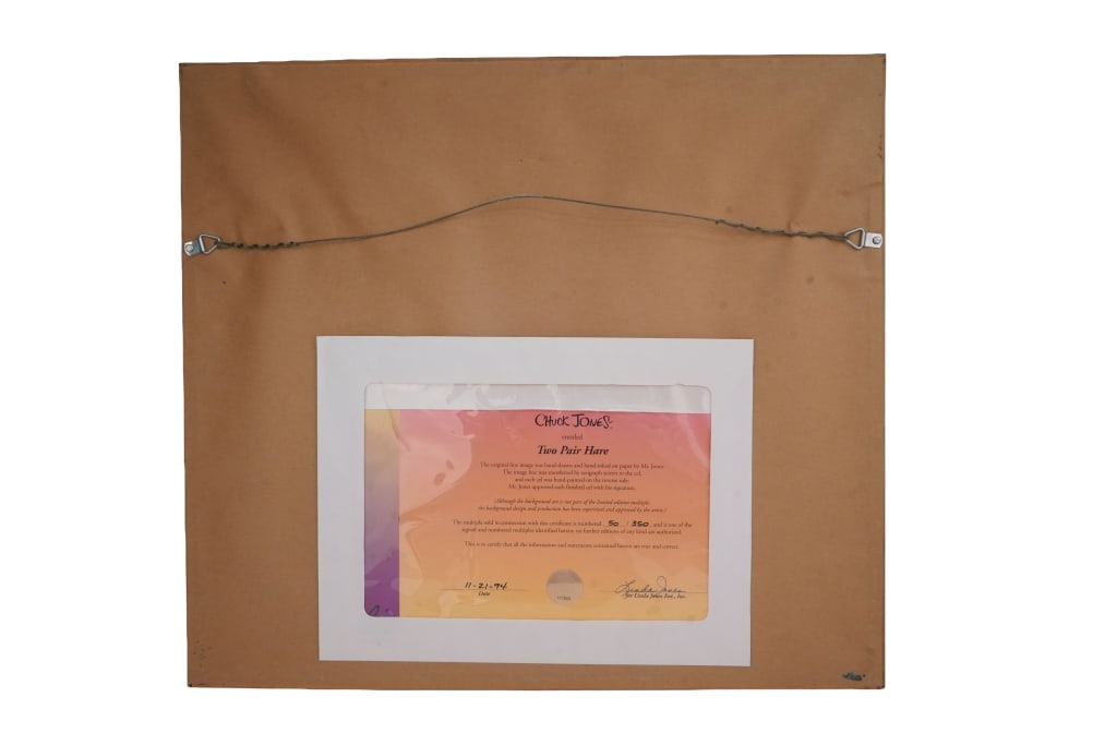 Warner Bros. "Two Pair Here" Animation Cel - 2