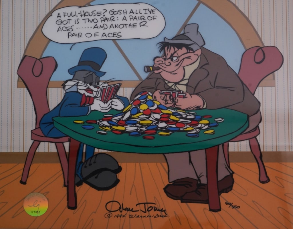 Warner Bros. "Two Pair Here" Animation Cel - 6