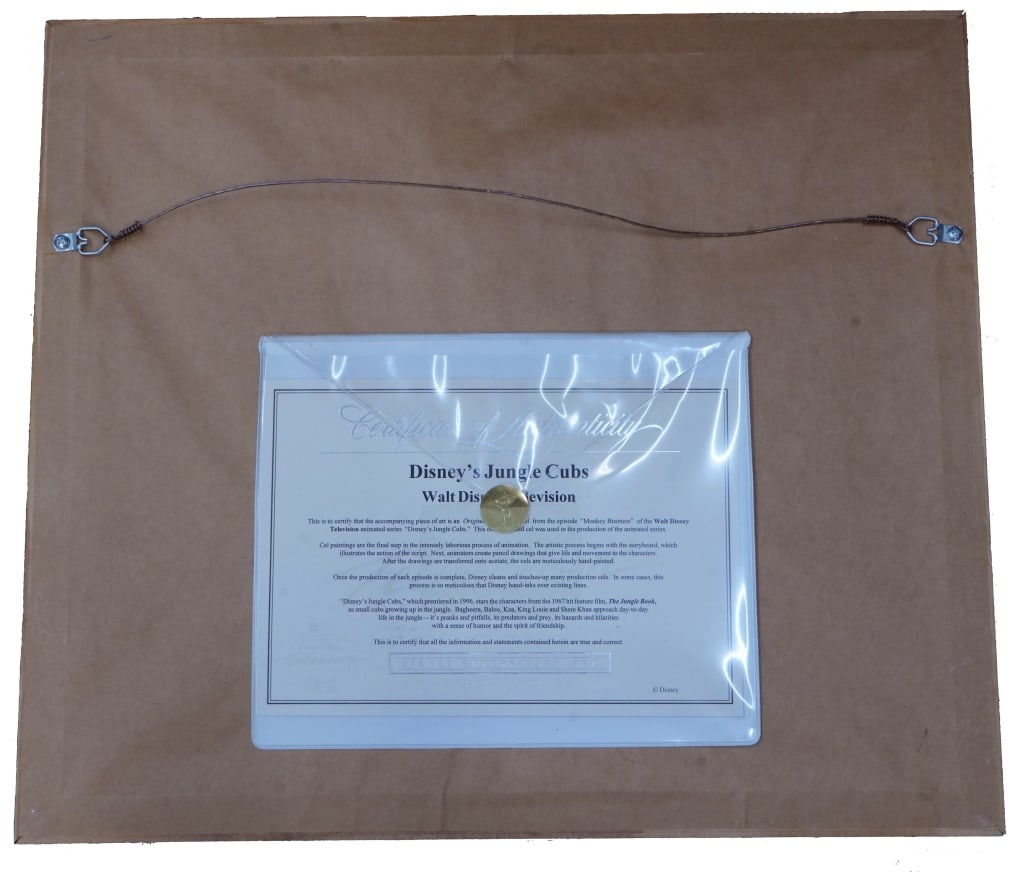 Disney "Monkey Business" Animation Cel - 2