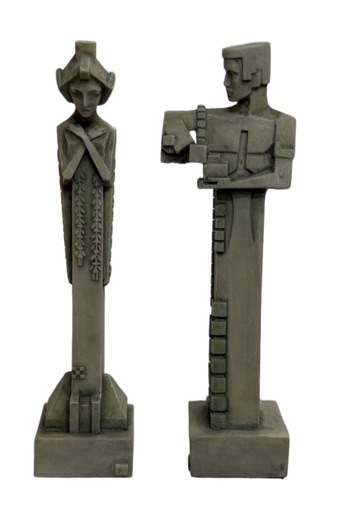 Frank Lloyd Wright Midway Gardens Chess Set - 4