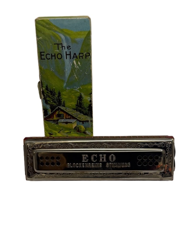 M. Hohner "The Echo Harp" Vintage Harmonica (1 of 6)