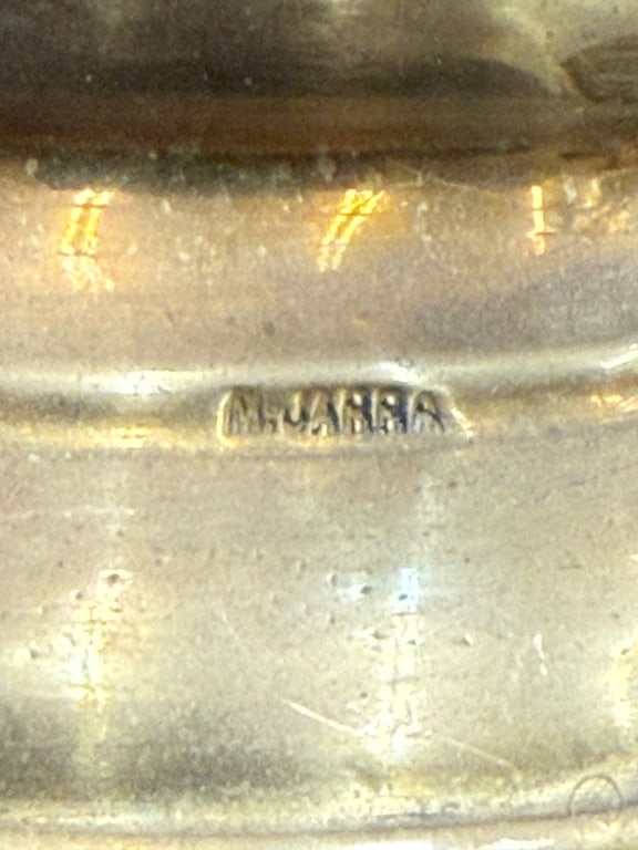 Marcin Jarra Brass Candlestick Pair - 6