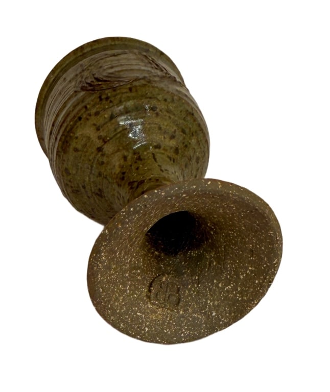 Studio Art Pottery Stoneware Goblets - 5