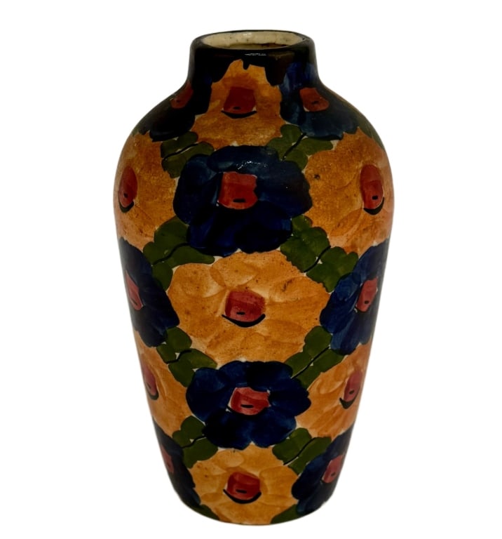 Hand-Painted German Pottery Vase (1 of 7)