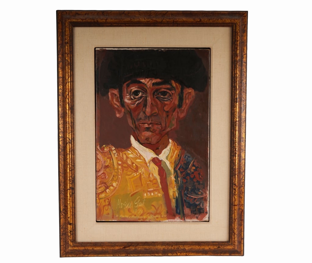 Moshe Gat - Portrait of a Matador O/C (1 of 8)