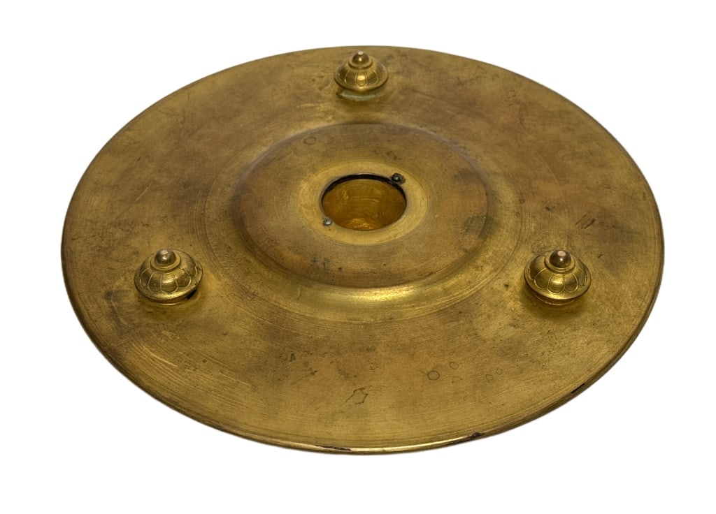 Middle Eastern Brass Candle Holder - 5