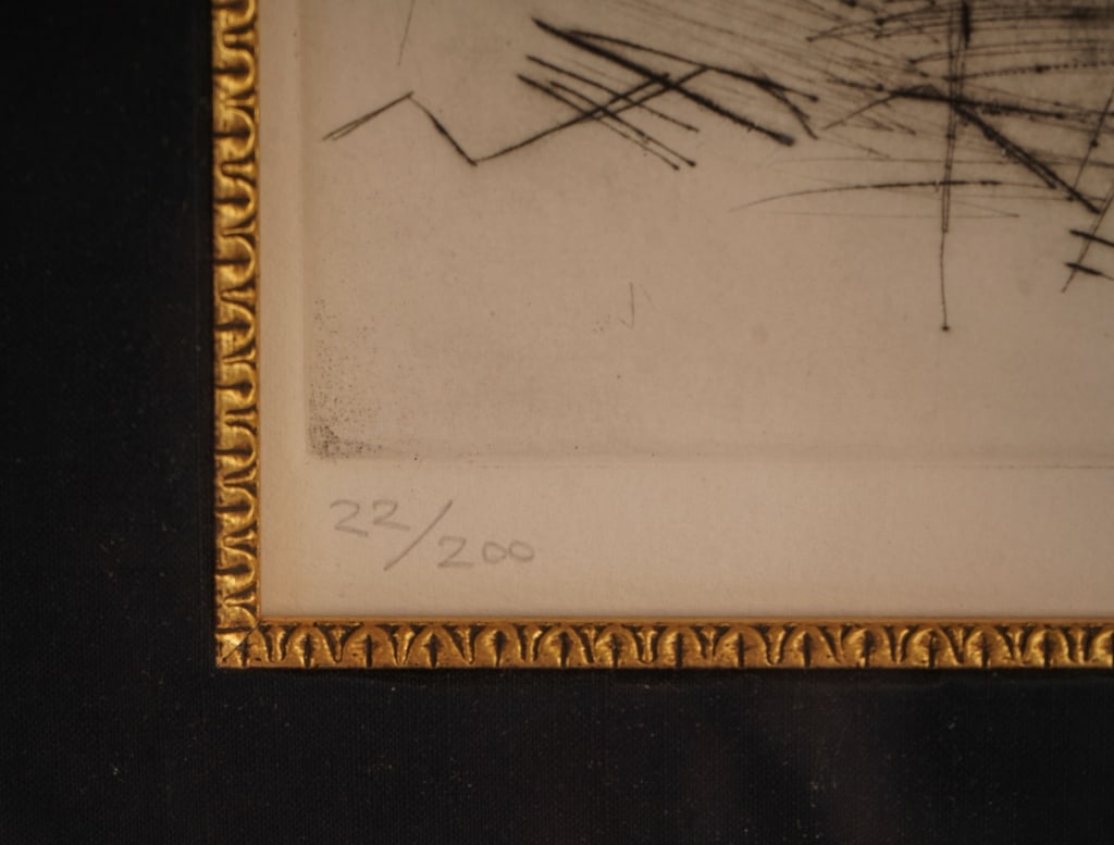 Jack Levine - Ancient Scholar, Signed Etching - 7