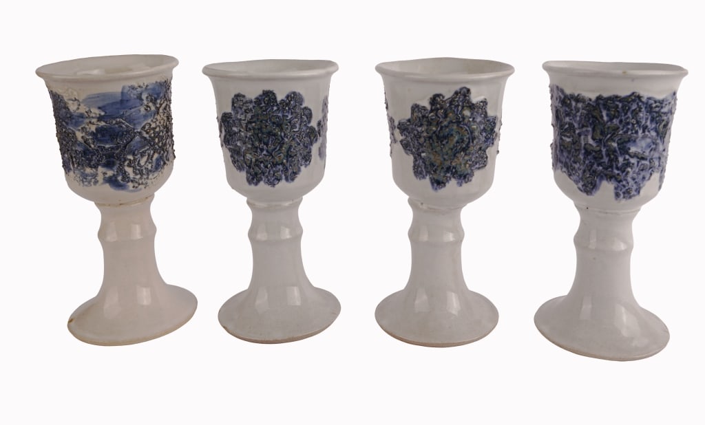 Studio Art Pottery Chalices - 3