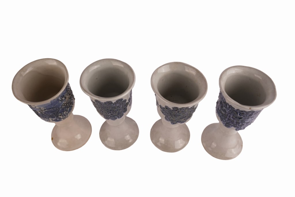 Studio Art Pottery Chalices - 4