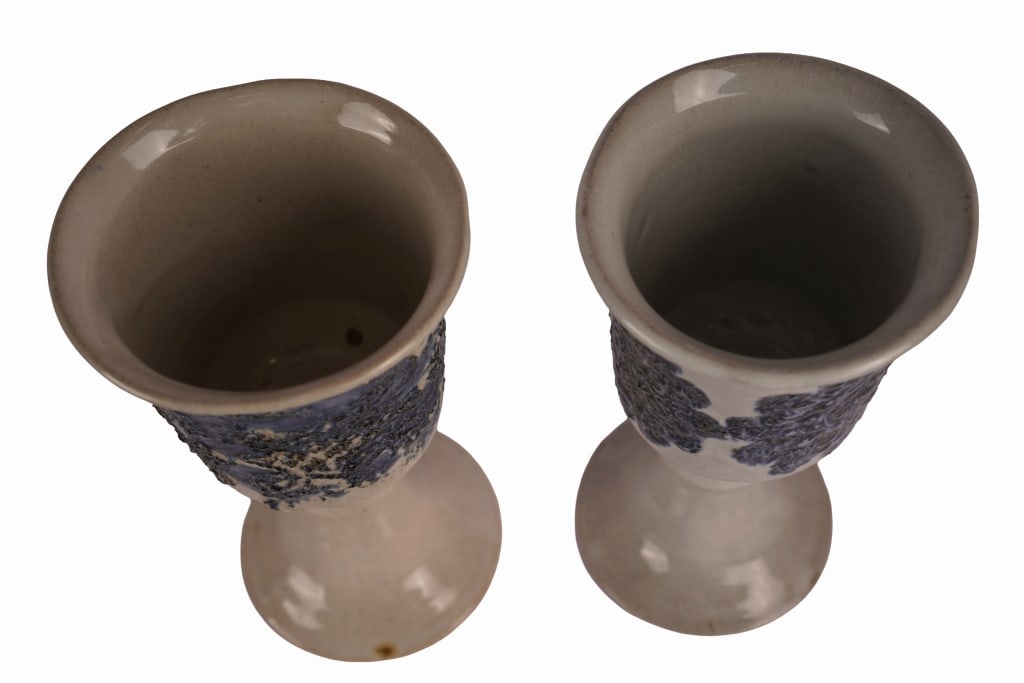 Studio Art Pottery Chalices - 9