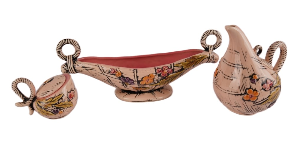 MCM Hull Pottery 'Blossom Flite' Grouping (1 of 10)