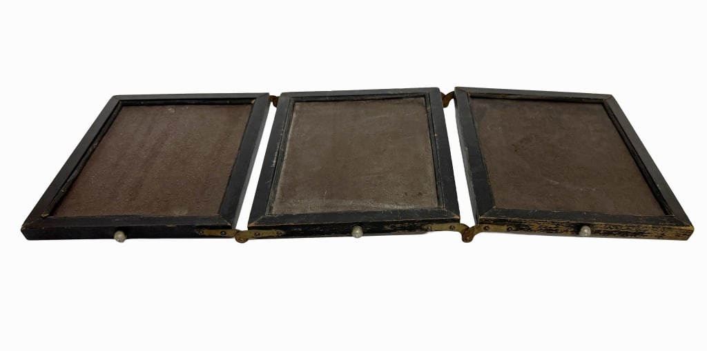 Antique Tri-Fold Vanity Mirror - 10