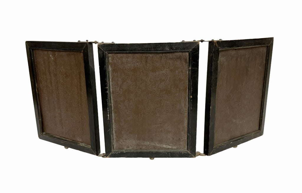 Antique Tri-Fold Vanity Mirror - 5