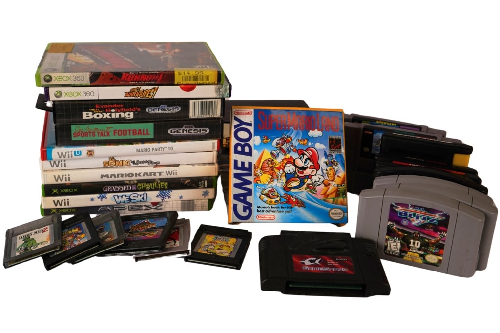 Mixed Console Video Games - Xbox, PSP, Game Boy (1 of 5)