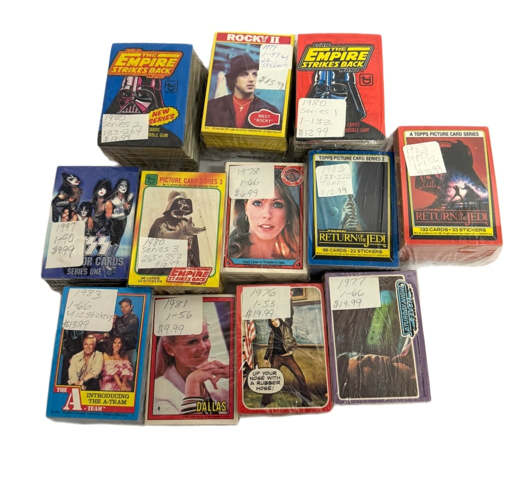 1970s-1980s Pop Culture Trading Card Collection (1 of 5)