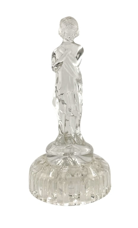 Cambridge Glass "Draped Lady" Flower Frog (1 of 5)