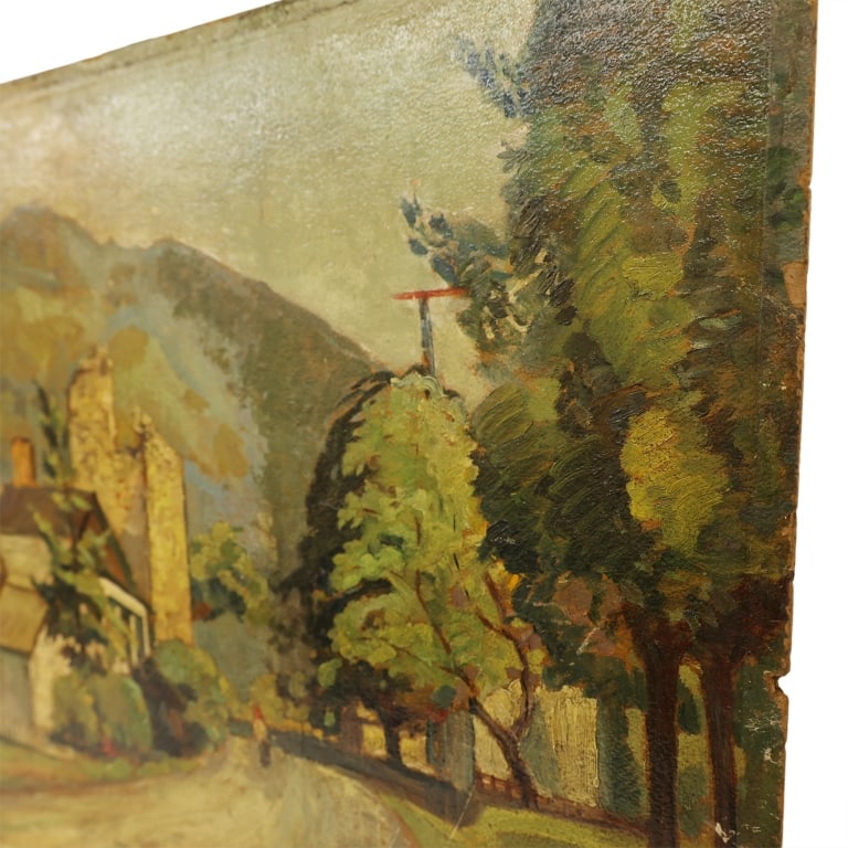 Edgar Nye - Mountain Road Landscape O/B - 7