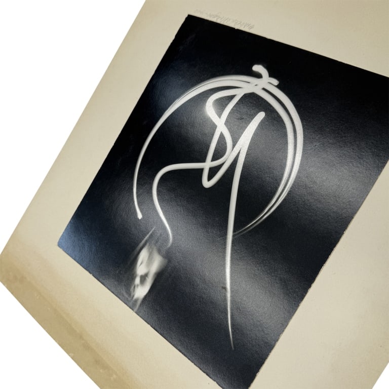 Barbara Morgan - Light Drawing Photograph - 4