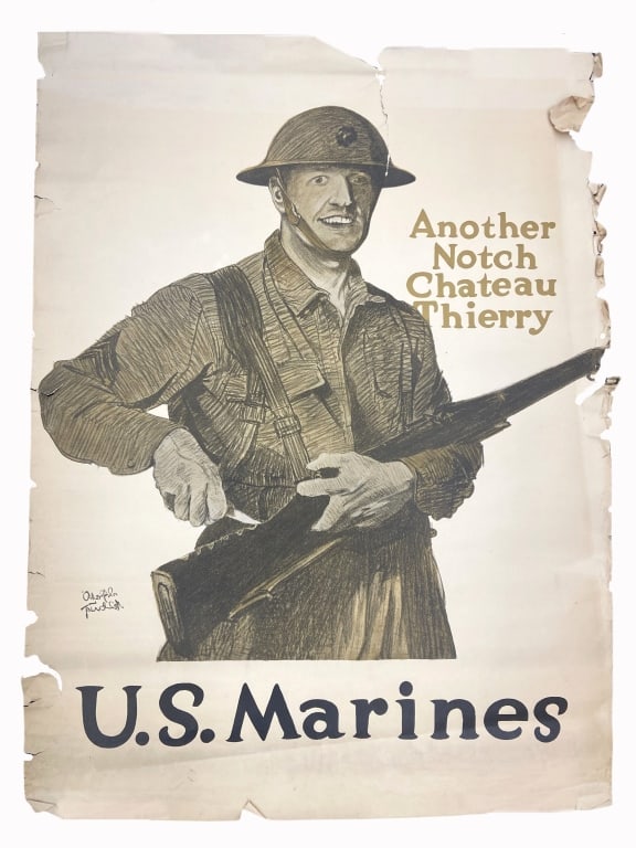WWI Marine Corps Recruitment Poster (1 of 7)