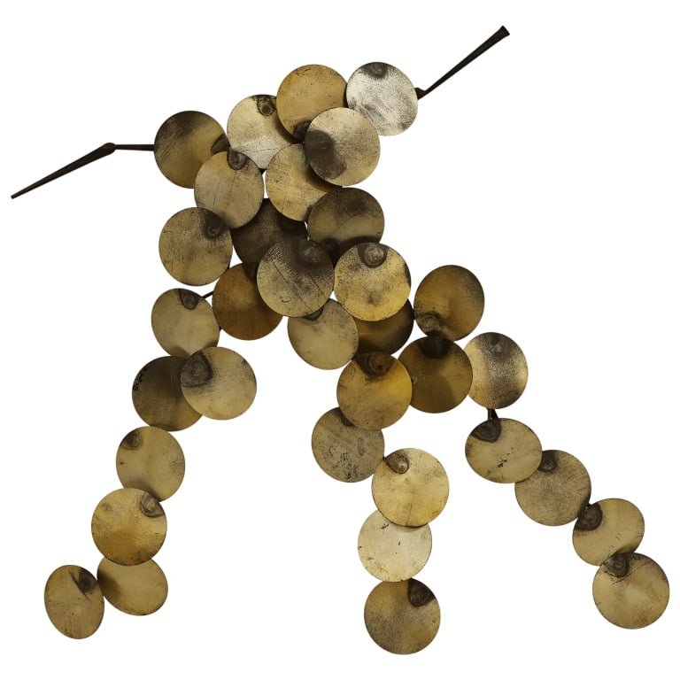 Curtis Jere - Brass Raindrops Sculpture (1 of 10)