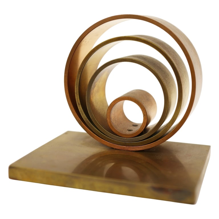 Modern Art Deco Machine Age Bookends - 4