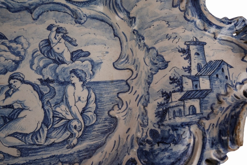Antico Savona Platter, Lanterna Mark - 4