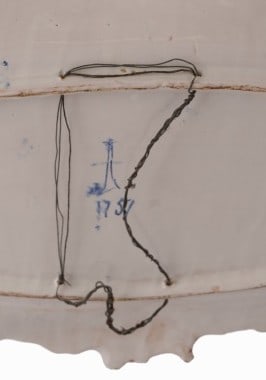 Antico Savona Platter, Lanterna Mark - 5