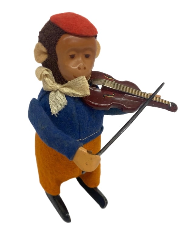 Schuco Solisto Monkey Violinist Wind-Up Toy (1 of 12)
