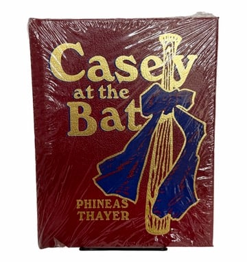 Phineas Thayer "Casey at the Bat" Book: Item/Description: High-end modern reproduction of the iconic 1912 A.C. McClurg & Co. first separate hardcover edition, which originally solidified the 1888 baseball ballad's transition into bound