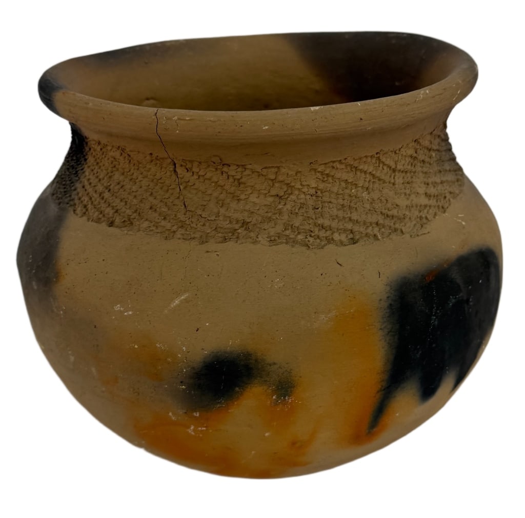Handcrafted Earthenware Smoke-Fired Finish Vessel (1 of 8)