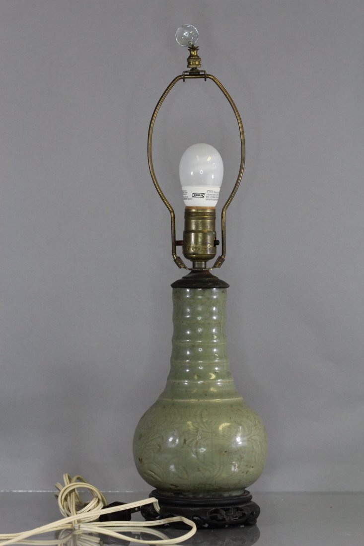 Celadon Vase Lamp (1 of 3)