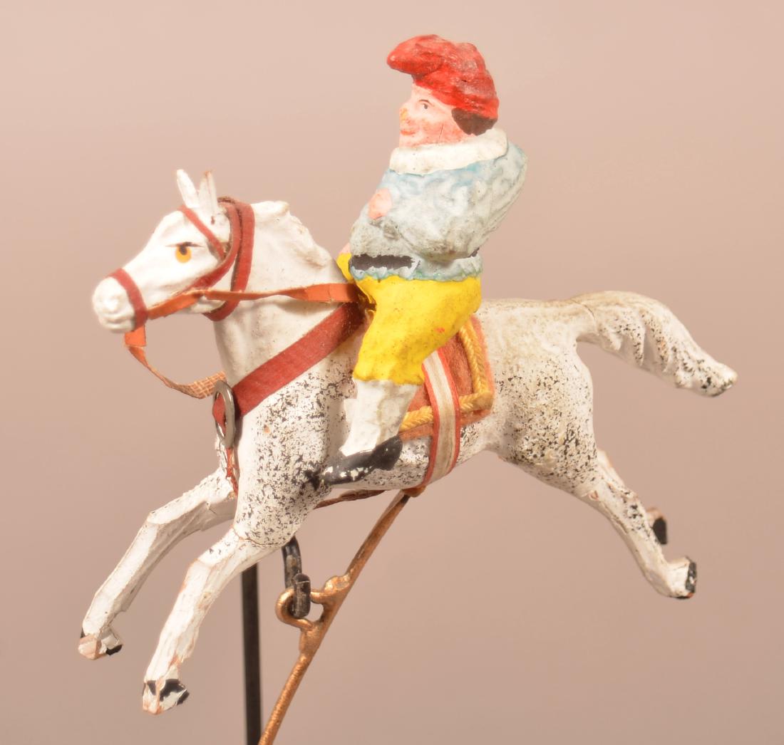 Balance Toy: Hump-back Jester on Horseback. (1 of 3)
