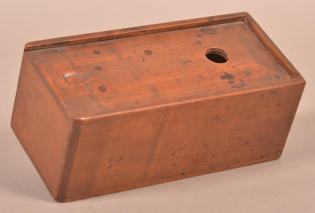 Pennsylvania 19th Century Cherry Ballot Box. (1 of 6)