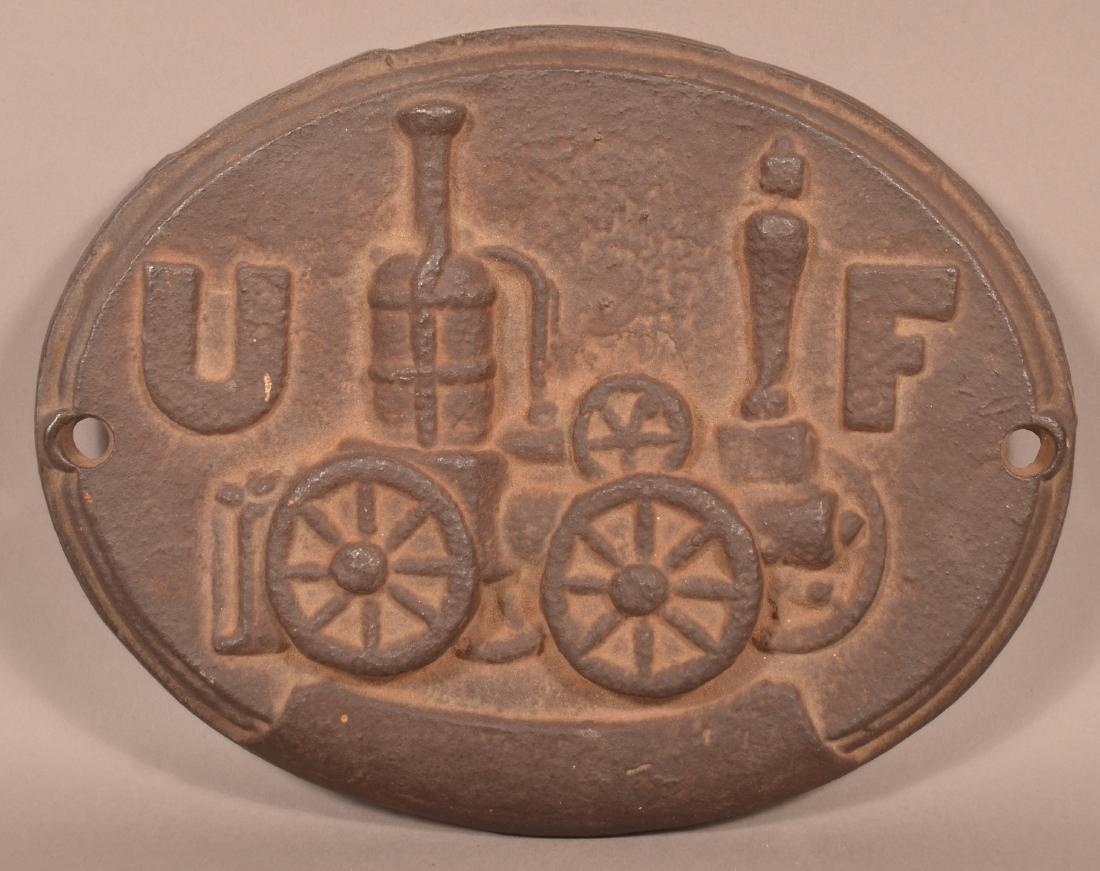 Antique Cast Iron Fire Mark. (1 of 3)