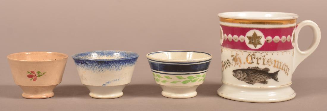 Four Pieces of Antique China. (1 of 2)