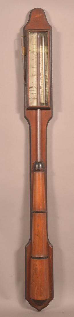 E.C. Spooner, Boston "Storm King" Stick Barometer. (1 of 2)