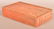 Red Softwood Smoke Decorated Slide Lid Box.