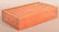 Red Softwood Smoke Decorated Slide Lid Box. - 3