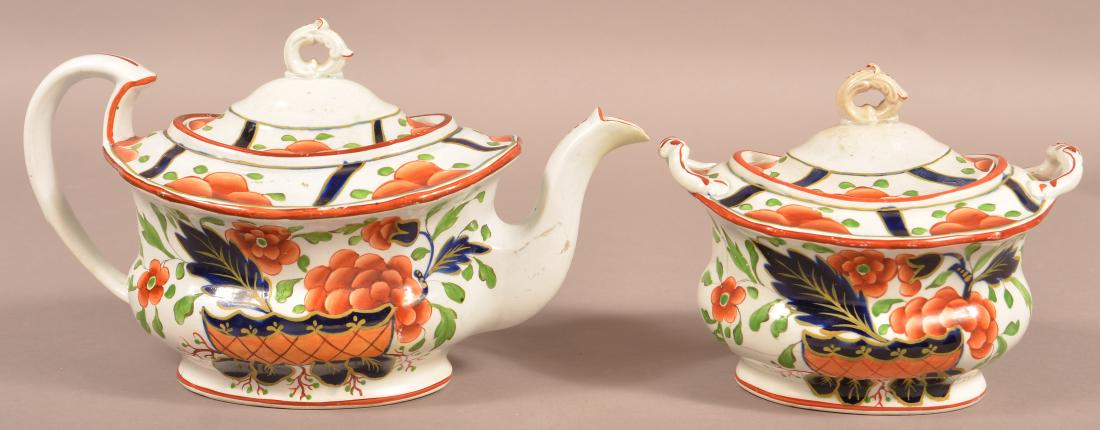 Gaudy Dutch China War Bonnet Pattern. (1 of 3)