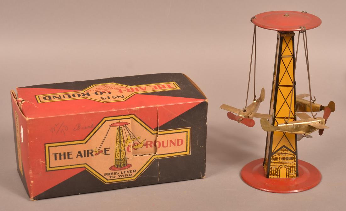 Reeves No. 15 "Air-E Go-Round" Airplane Toy. (1 of 4)