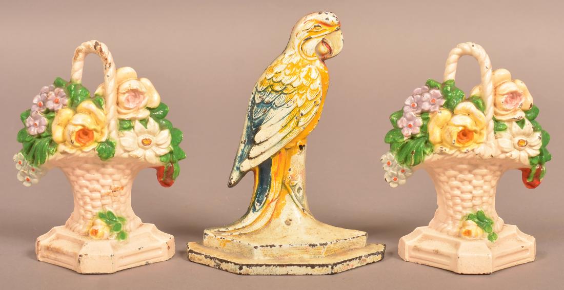 Three Pieces of Hubley Cast Iron. (1 of 4)