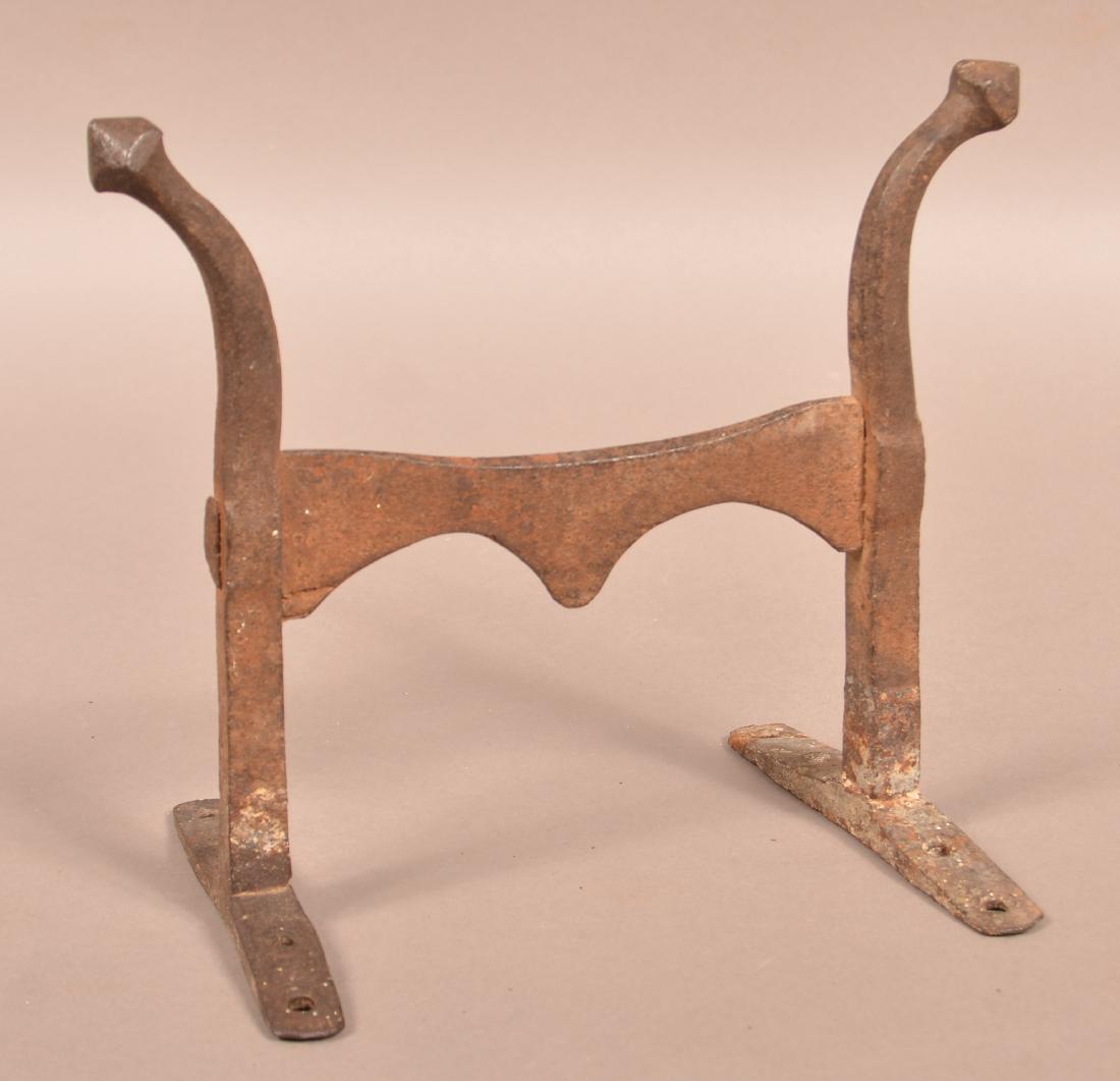 18th Century Wrought Iron Boot Scraper. (1 of 2)