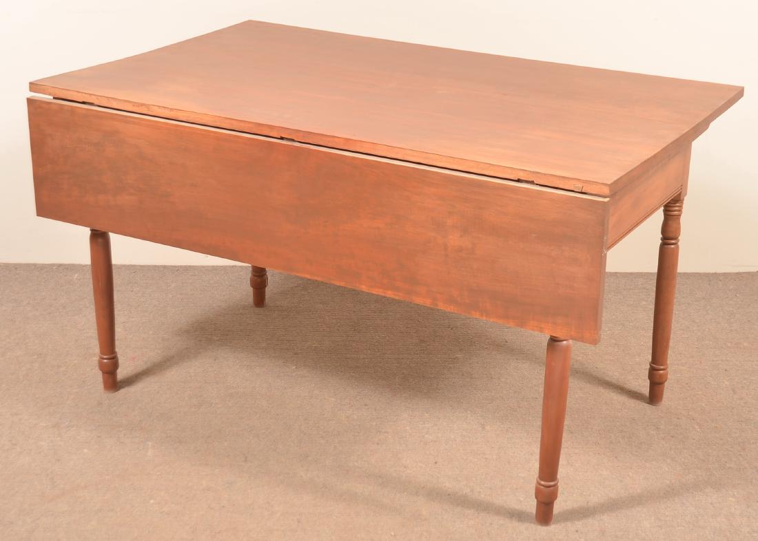 20th Century Sheraton Style Cherry Farm Table. (1 of 1)