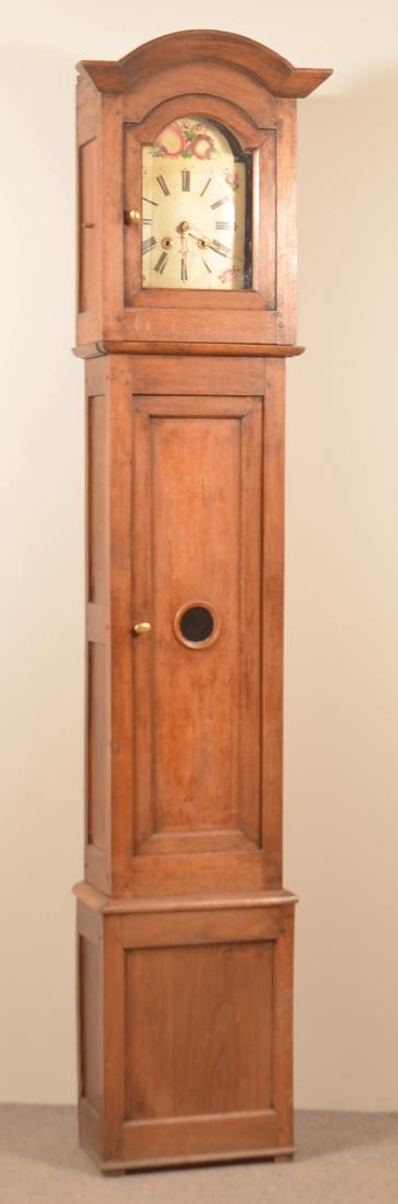 Continental 18th Cent. Chestnut Tall Case Clock. (1 of 2)