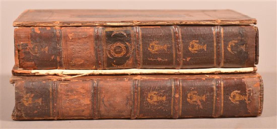 1729 Works of John Sheffield: The Works of John Sheffield, Earl of Musgrave, Marquis of Normanby, and Duke of Buckingham. London: for J.B., 1729. Two volumes. 8vo. 2nd edition, corrected. Early panelled calf, both boards on volume