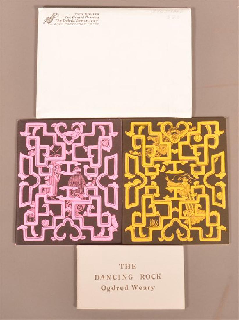 3 Little Books Illust & SIGNED by Edward Gorey (1 of 1)