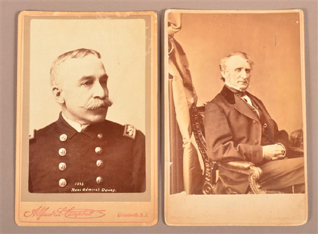Admiral Dewey Cabinet Photo + Brady Photo (1 of 2)
