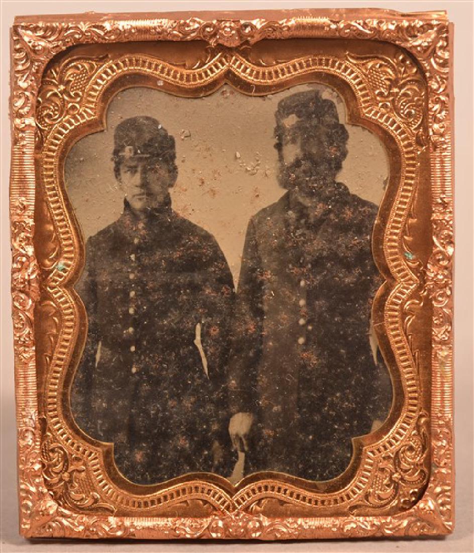 Sixth Plate tintype of 2 Union Soldiers (1 of 5)