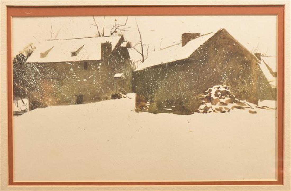Andrew Wyeth Print of Brinton's Mill (1 of 3)
