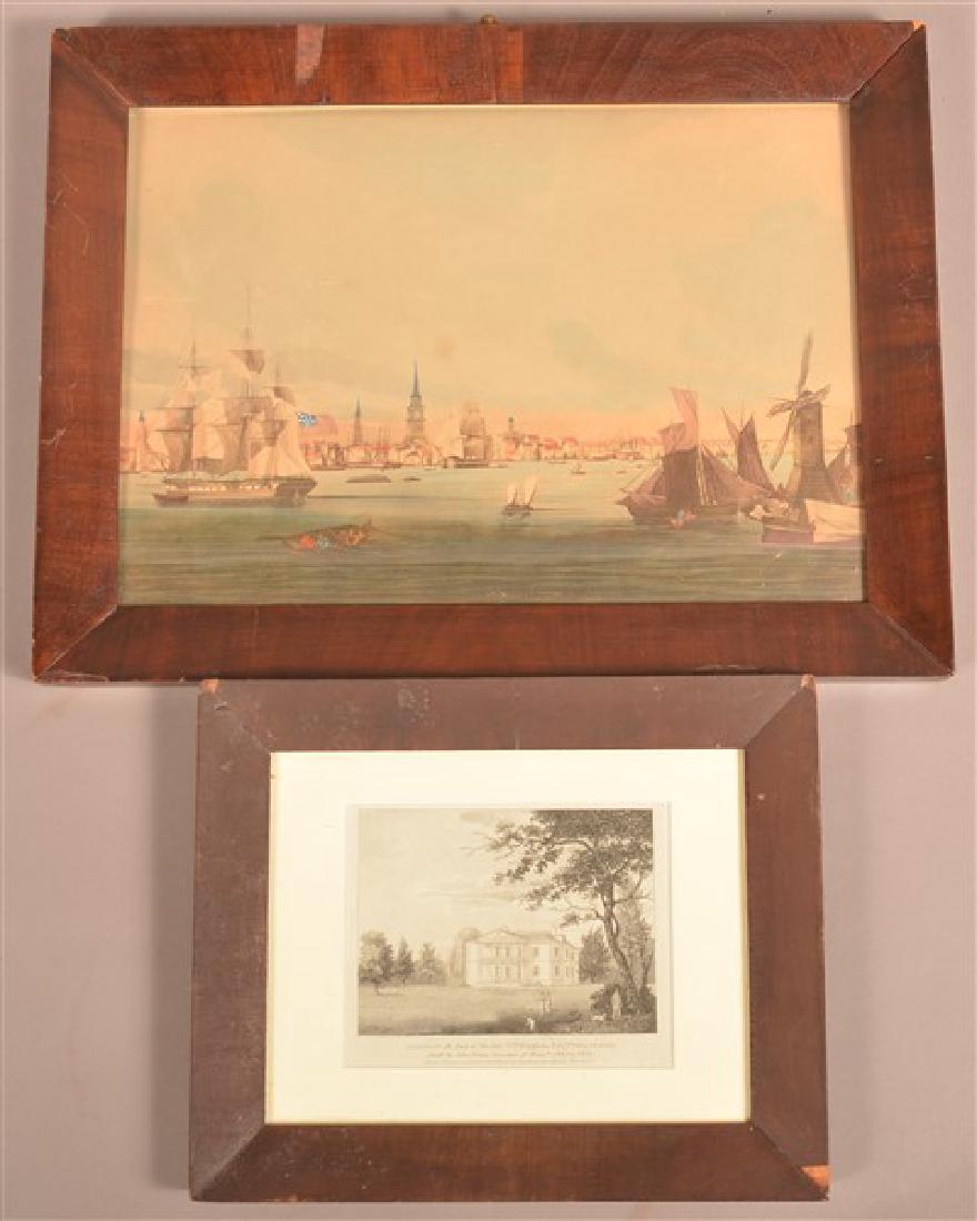 19th c View of Philadelphia + Small Birch Print (1 of 3)